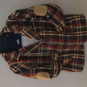 Plaid Fleece Lined Blazer (2/3)